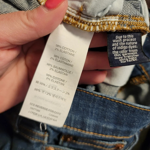 J Crew denim cut off shorts. Size 26. - Picture 6 of 14